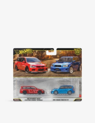 Hot Wheels Premium Car Culture Mitsubishi 2-pack toy cars, imported from the UK