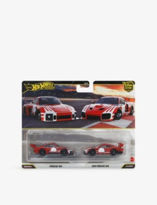 Hot Wheels Porsche 935 twin pack die-cast 1:64 scale - British product