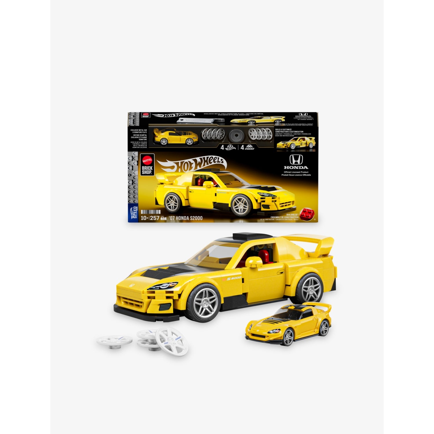 Hot Wheels Honda S2000 buildable car playset, UK version