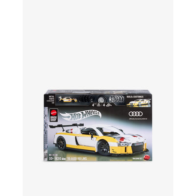 selfridges Hotwheels Mattel Brick Shop Hot Wheels Elite Audi R8 LMS Building Set- Buy online at McGrocer