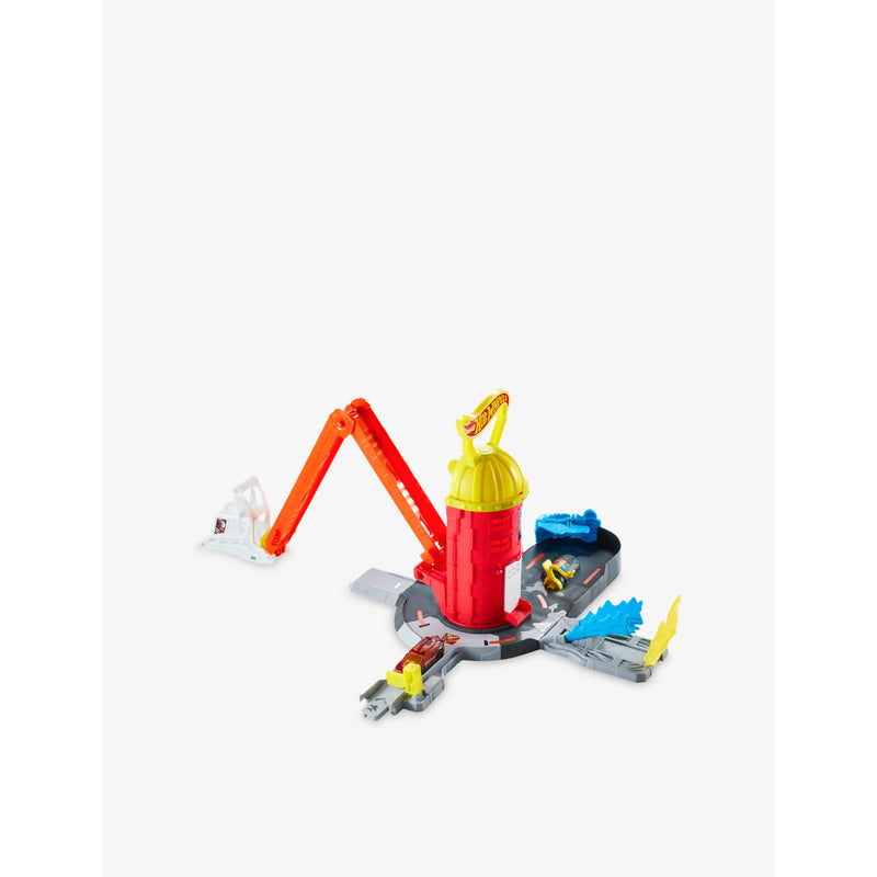 Hot Wheels City Fire Station playset, imported from the UK