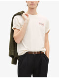 The Kooples suede belt with branded buckle, UK version