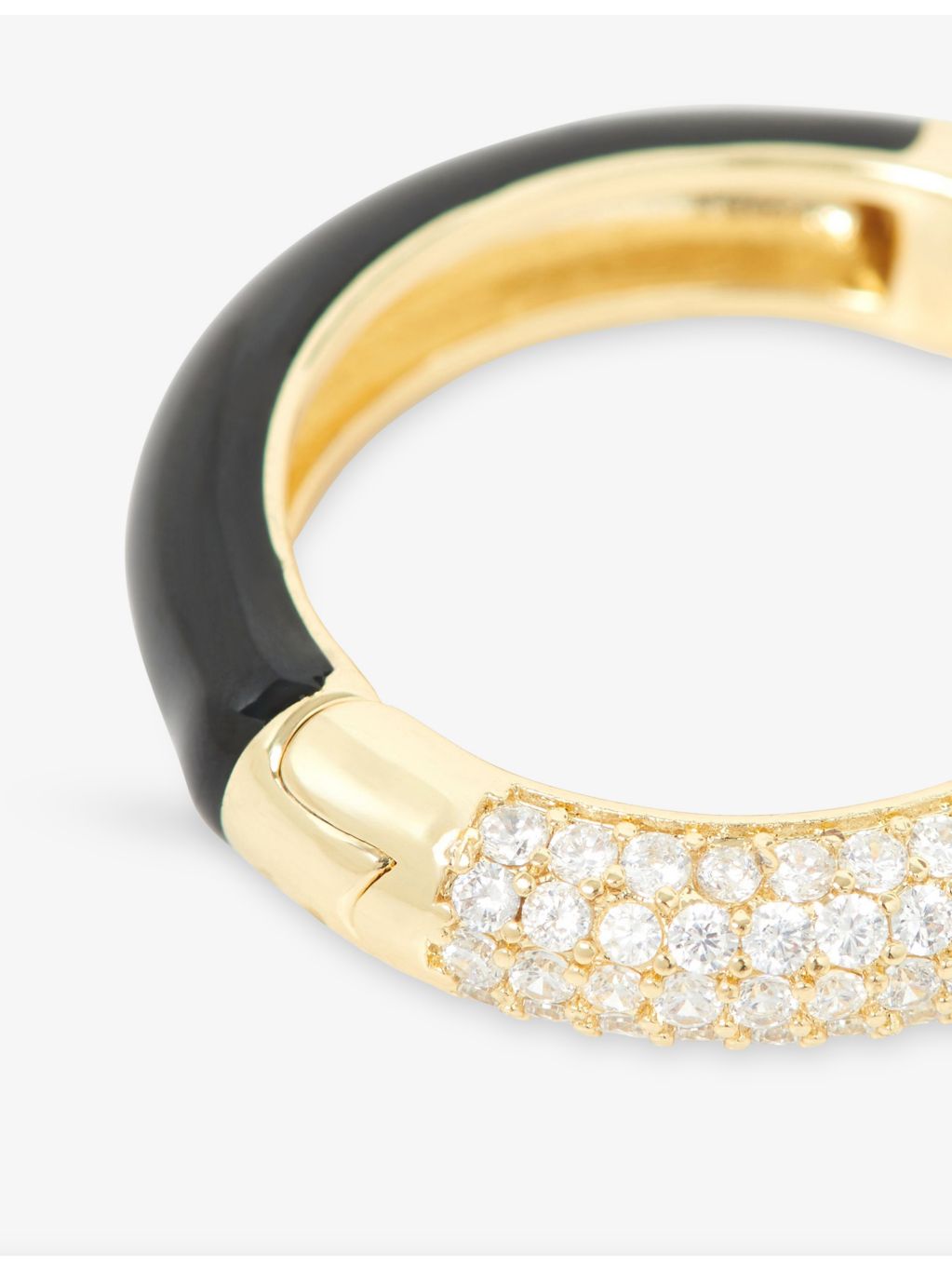 The Kooples rhinestone brass ear cuff, imported from the UK
