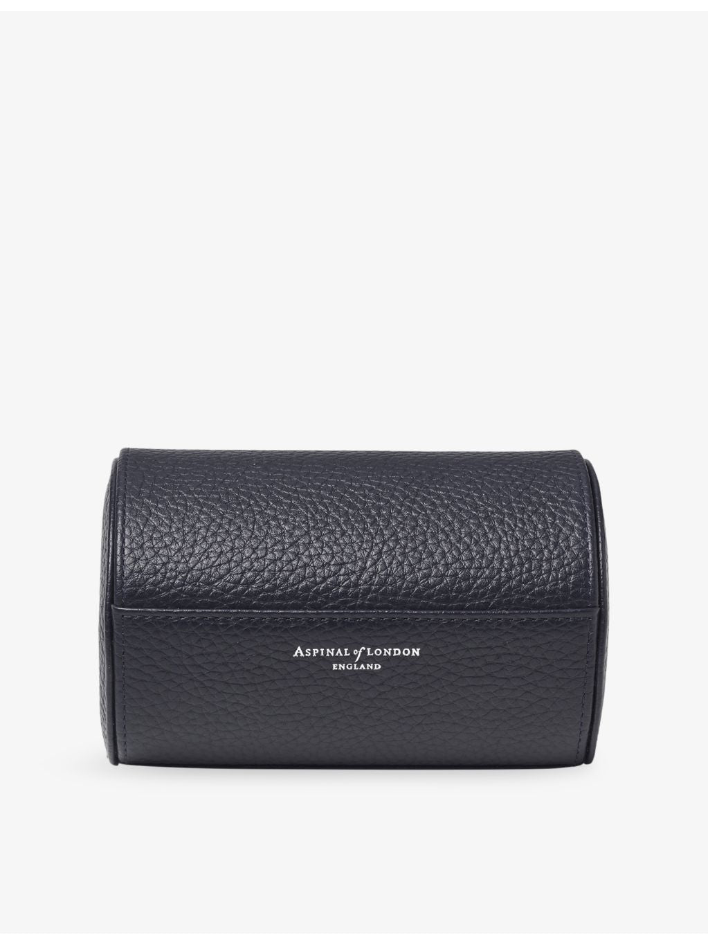 Aspinal of London leather double watch box with suede lining, UK version