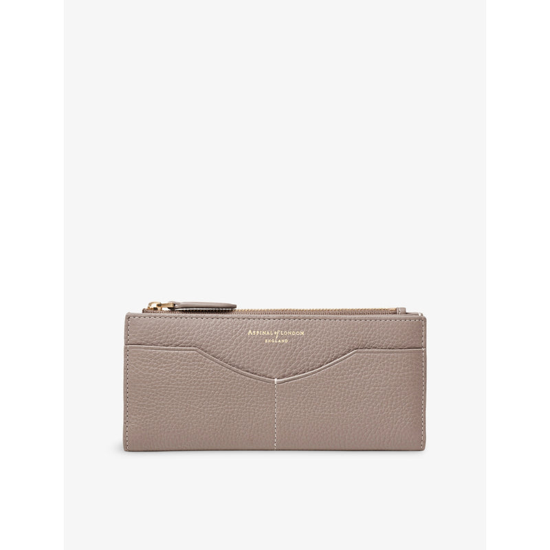 Aspinal of London Hudson large leather purse, imported from the UK