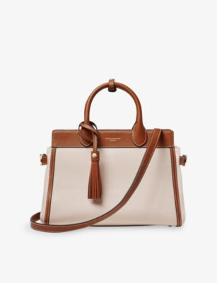 Aspinal of London Savannah leather tote bag (British brand)