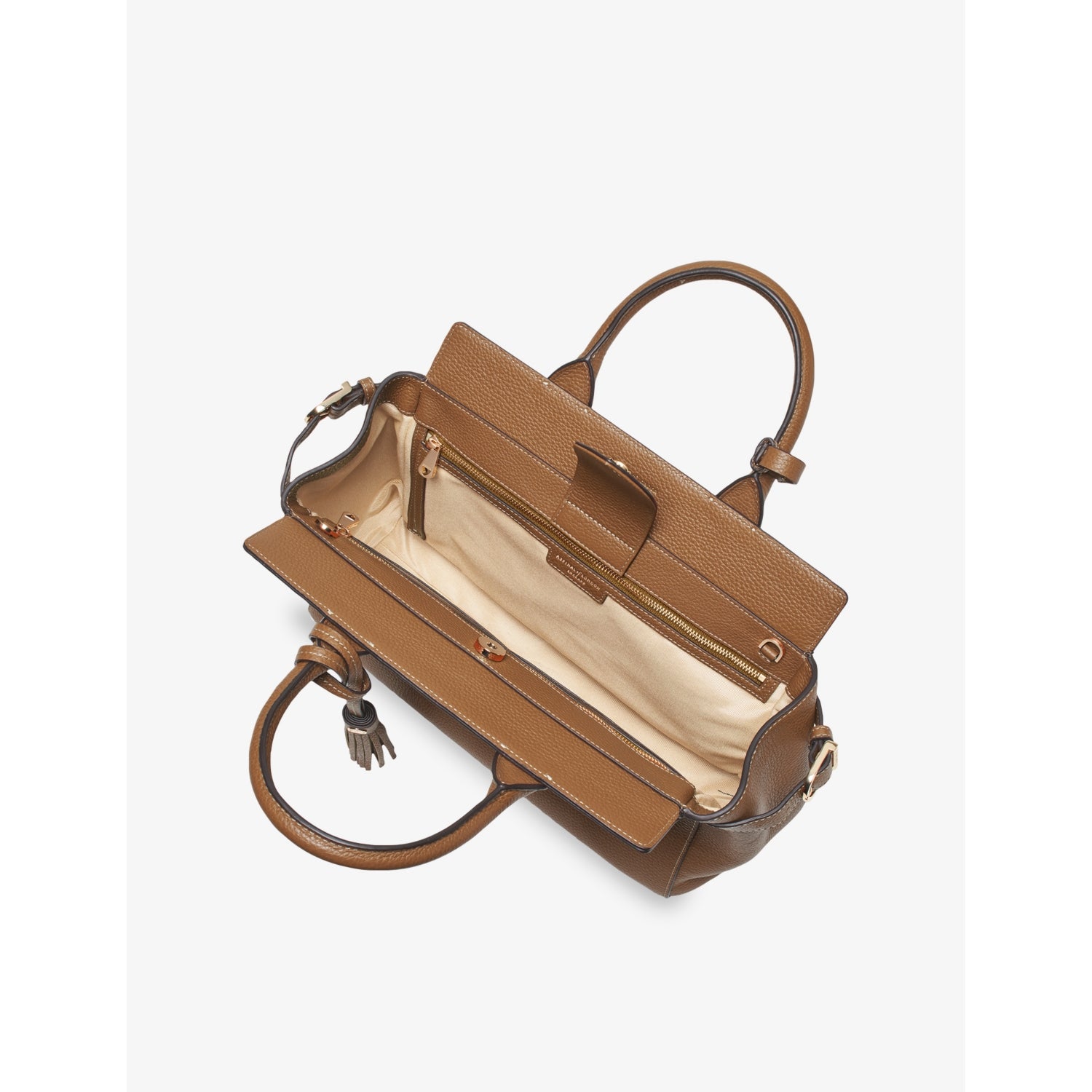 Aspinal of London Savannah leather tote bag (British brand)