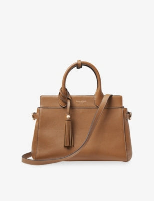 Aspinal of London Savannah leather tote bag (British brand)
