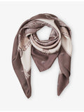 Aspinal of London square silk scarf 31.5 inches, UK version
