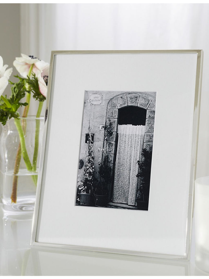 The White Company metal photo frame 19cm x 24cm - British product