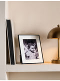 The White Company matte metal photo frame 15cm x 19.5cm, UK version