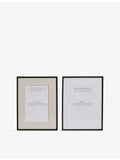 The White Company matte metal photo frame 12.5cm x 17.5cm (British brand)