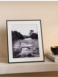 The White Company matte metal photo frame 22x28cm, imported from the UK