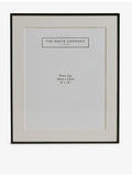 The White Company matte metal photo frame 22x28cm, imported from the UK