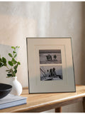 White Company silver-plated steel photo frame 8x10 - British product