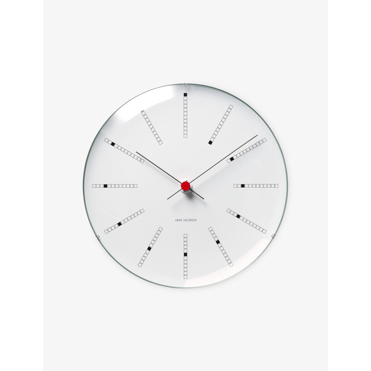 Bankers Wall Clock 29cm - BLACK