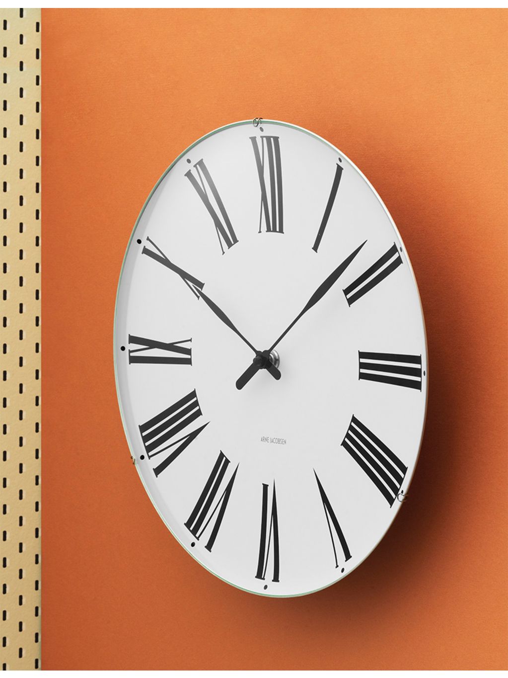 Arne Jacobsen Roman wall clock 48cm diameter, UK version