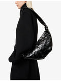 Lemaire medium croissant coated-cotton shoulder bag, imported from the UK