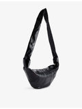 Lemaire medium croissant coated-cotton shoulder bag, imported from the UK