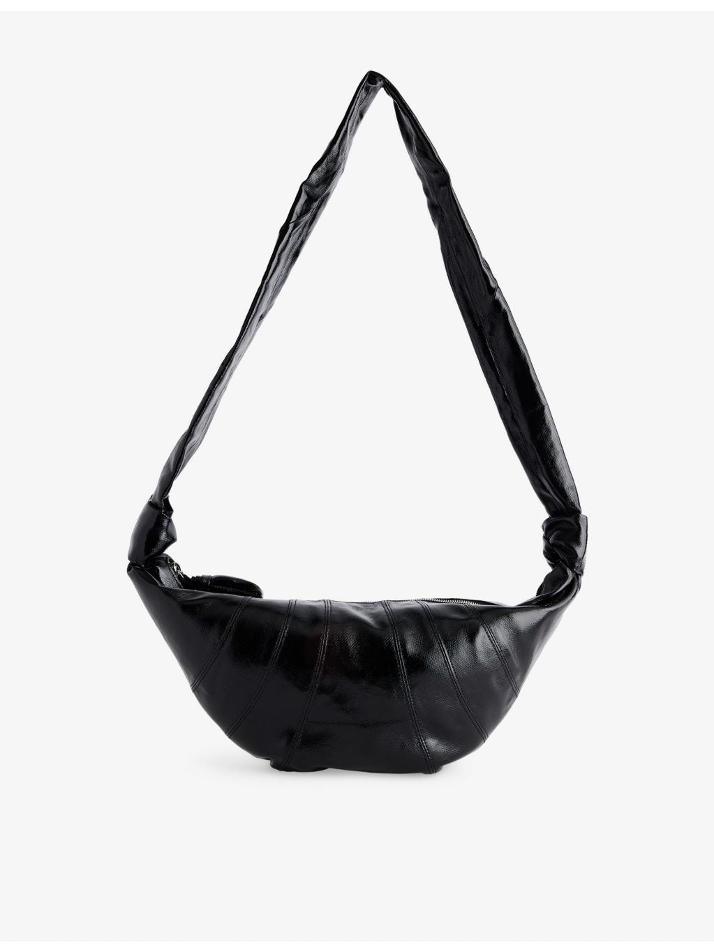 Lemaire medium croissant coated-cotton shoulder bag, imported from the UK