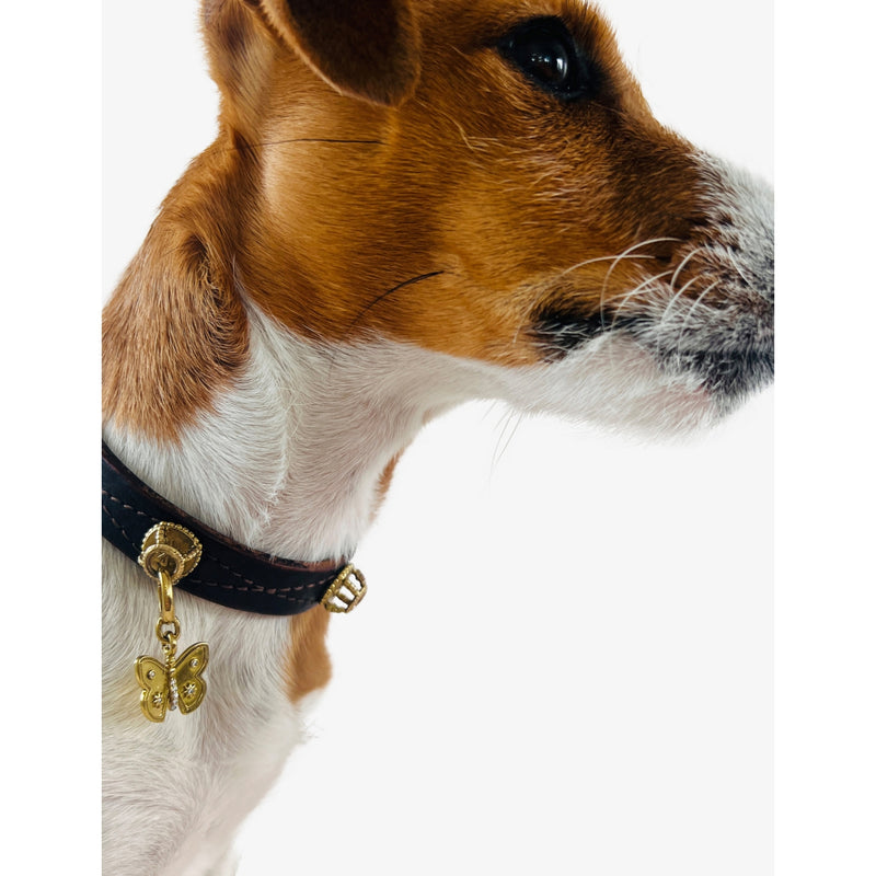 Unleash Cph Hope dog collar charm 3cm, imported from the UK