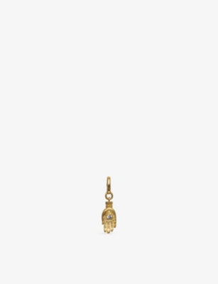 Unleash Cph dog collar charm brass and zircon 3.8cm, imported from the UK