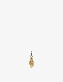 Unleash Cph dog collar charm brass and zircon 3.8cm, imported from the UK