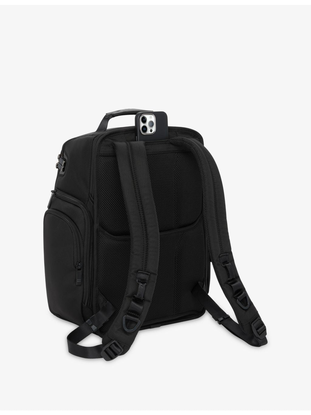Tumi Alpha 4 nylon brief pack with multiple pockets (British brand)
