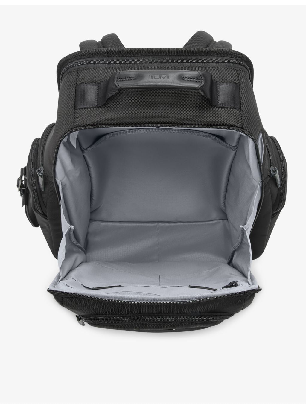 Tumi Alpha 4 nylon brief pack with multiple pockets (British brand)