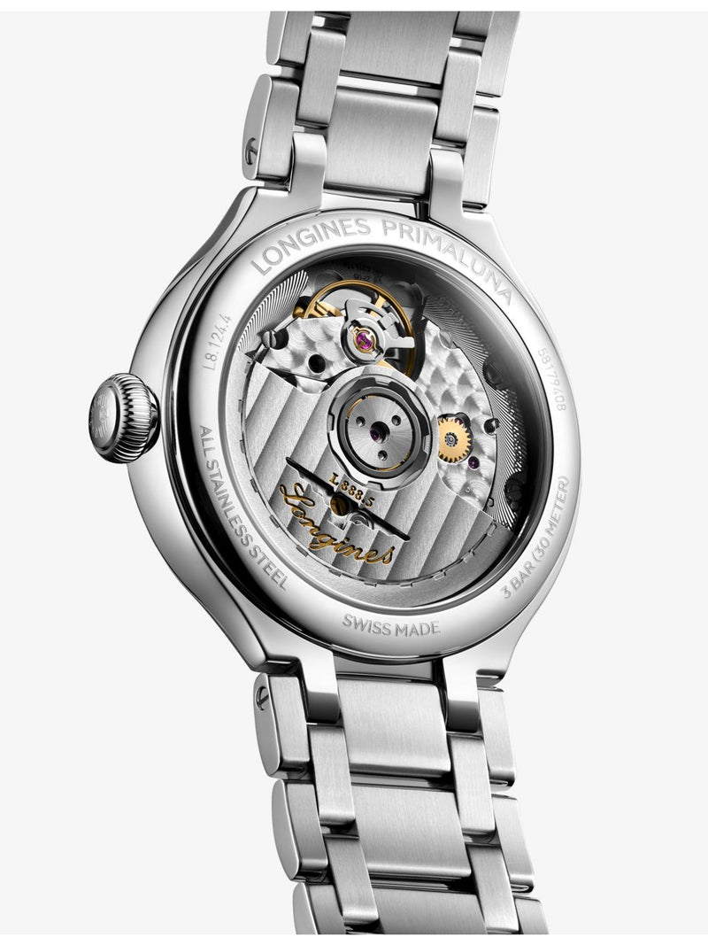 Longines PrimaLuna automatic watch 34mm, imported from the UK