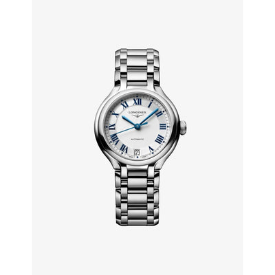 selfridges Longines PrimaLuna Stainless-Steel Automatic Watch 34mm- Buy online at McGrocer