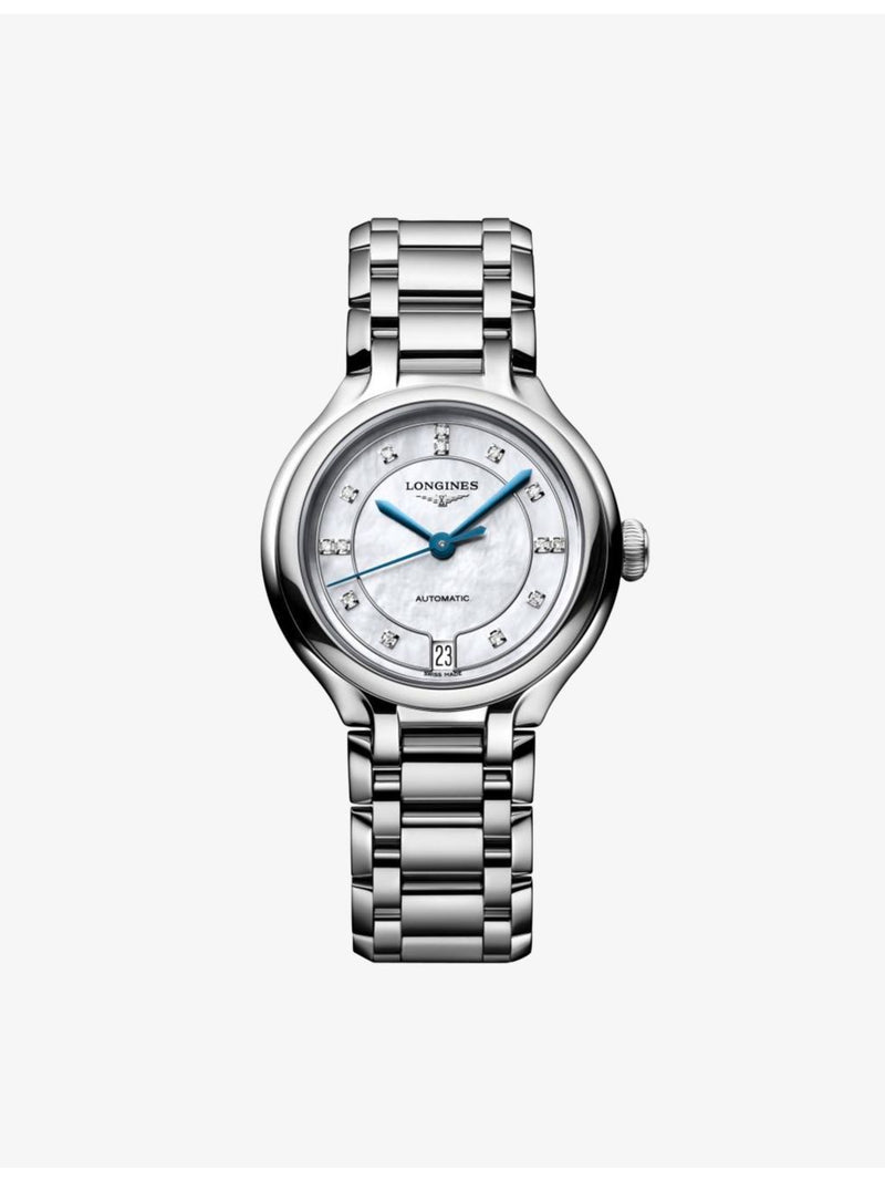 Longines PrimaLuna diamond automatic watch 34mm - British product