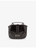 The Kooples Emily stud-embellished leather shoulder bag, UK version