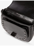 The Kooples Emily stud-embellished leather shoulder bag, UK version