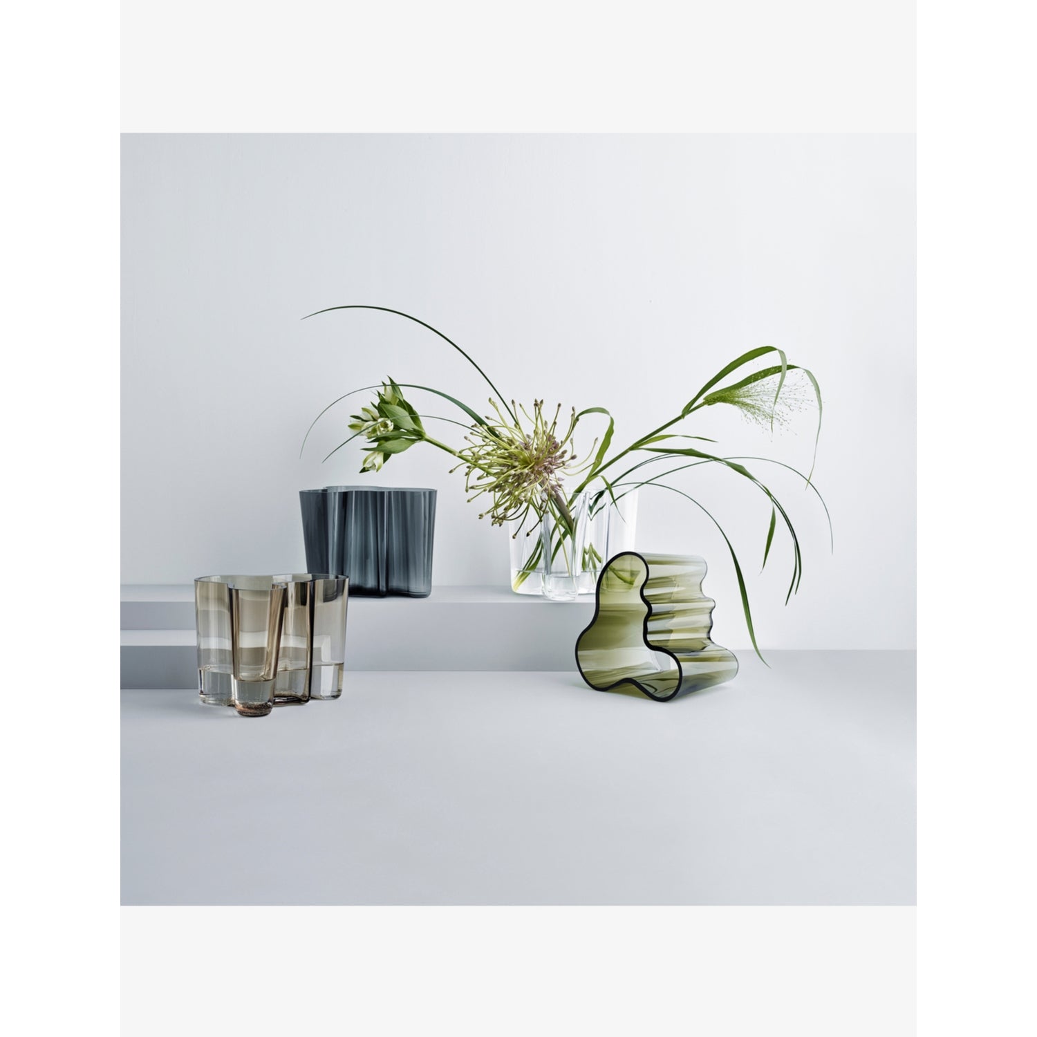 Iittala Aalto mouthblown glass vase 160mm (British brand)