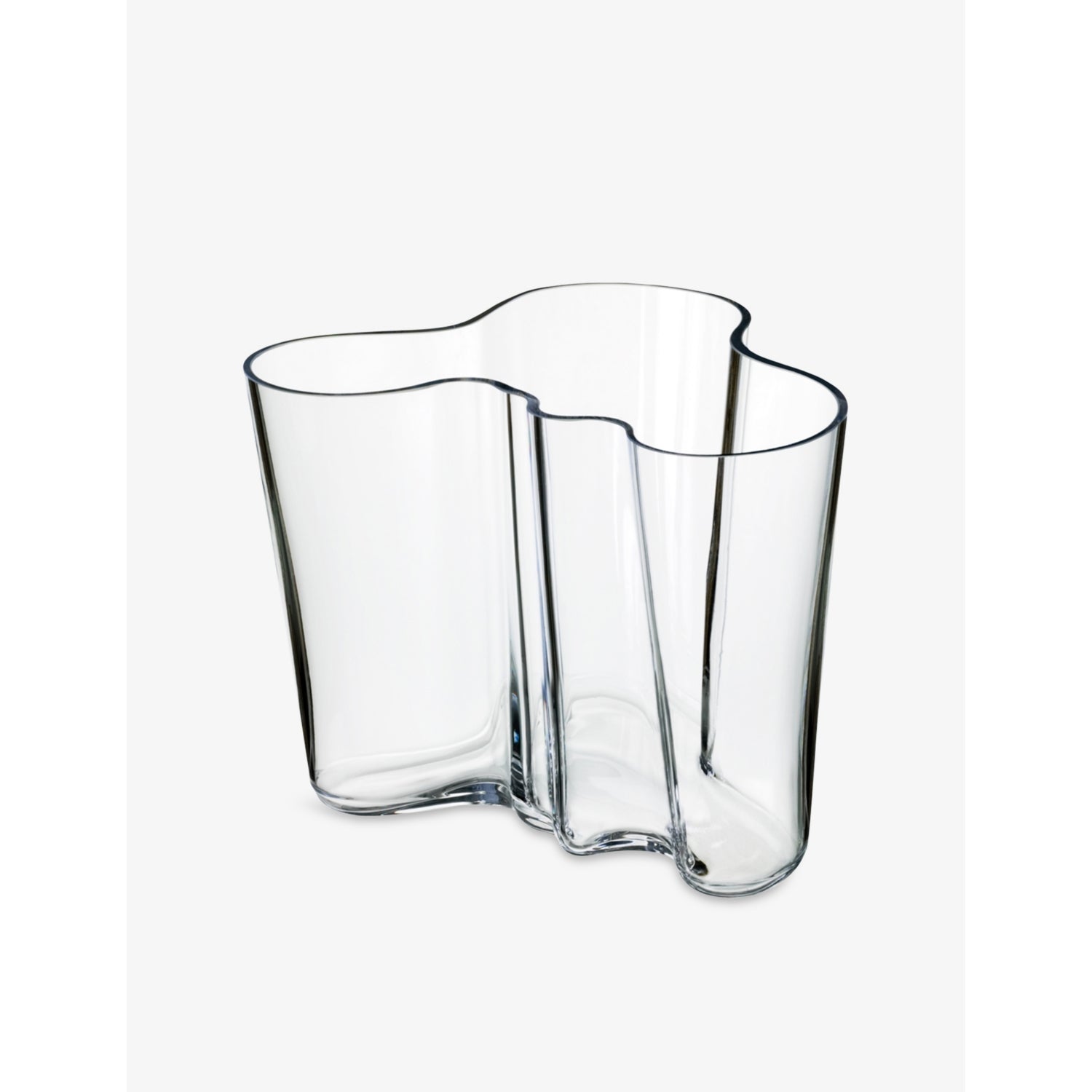 Aalto Glass Vase 160mm - CLEAR