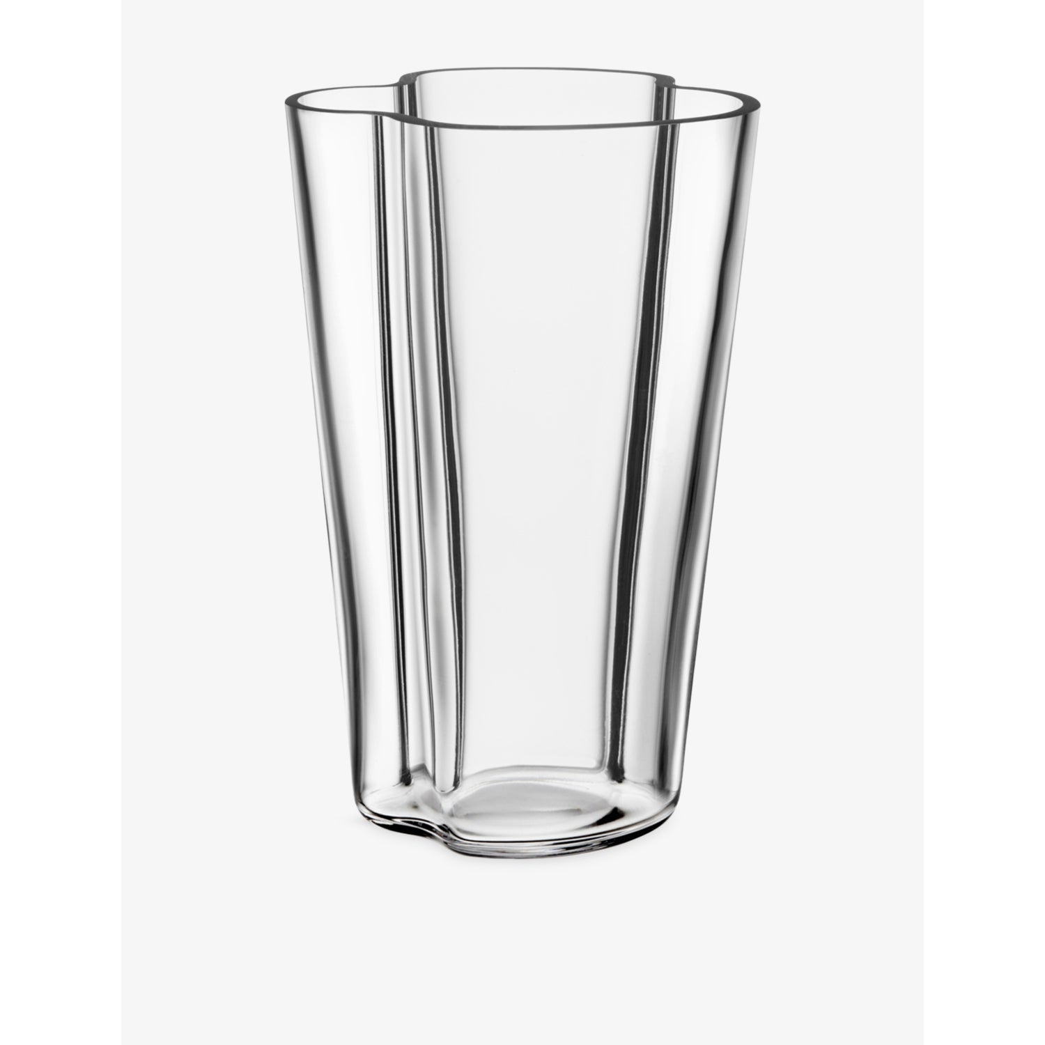Aalto Glass Vase 220mm - CLEAR