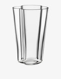 Iittala Aalto glass vase 220mm, imported from the UK