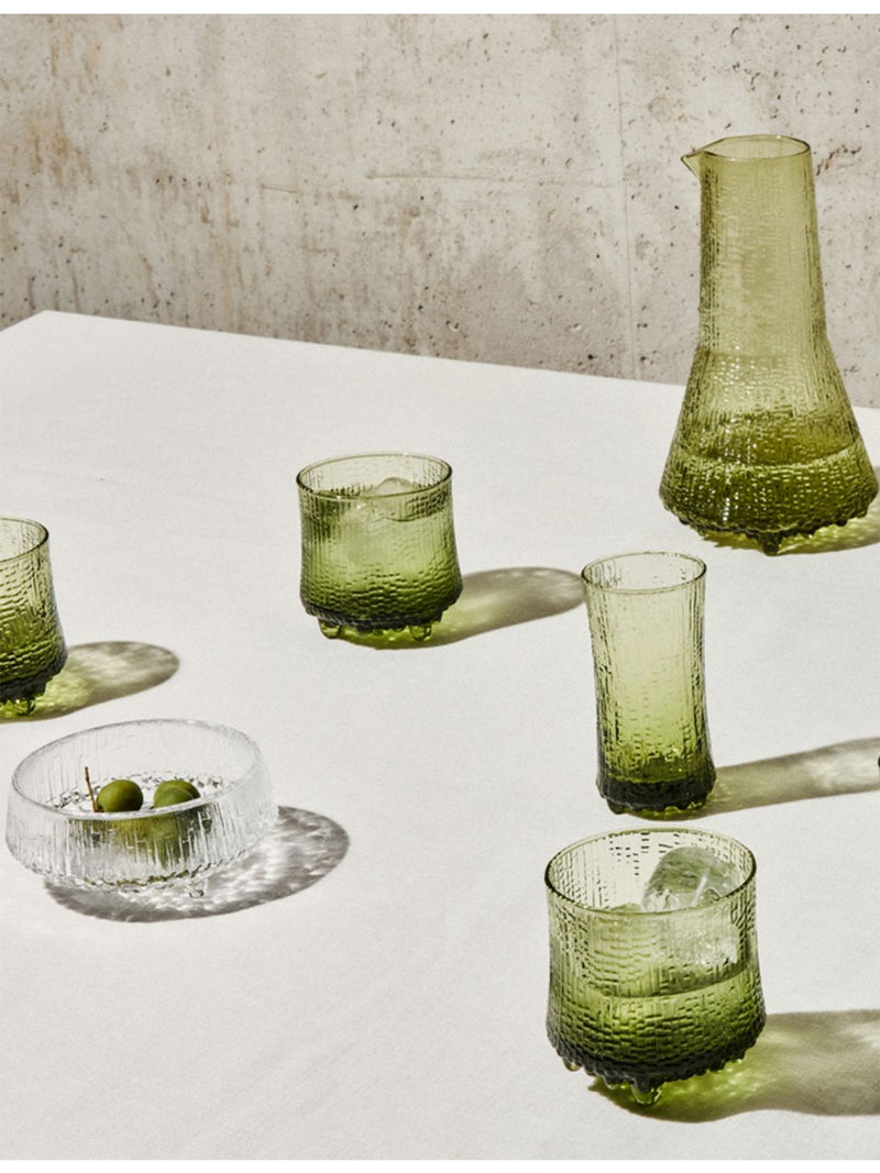 Iittala Ultima Thule clear glass bowl 20cm, UK version