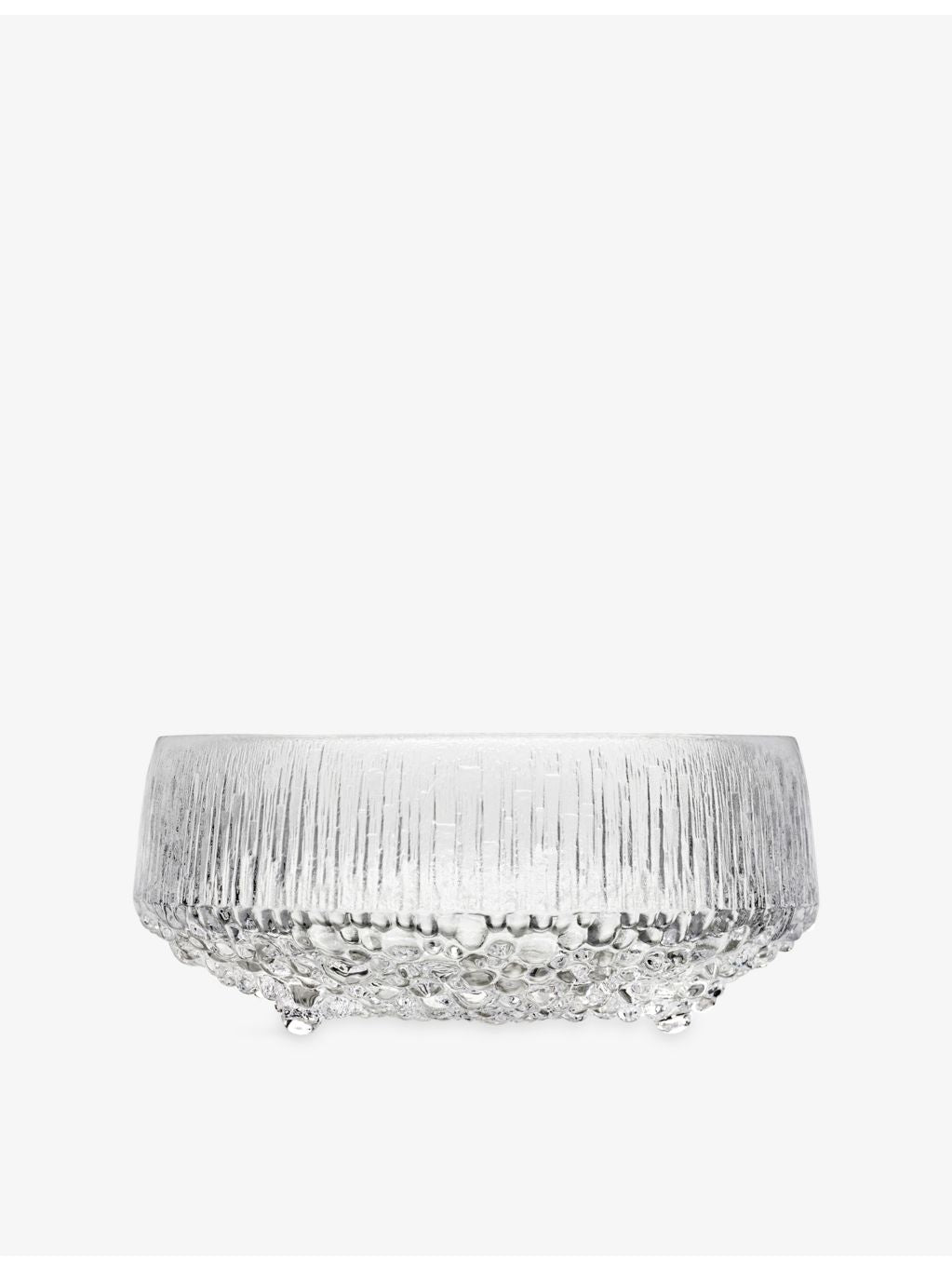 Iittala Ultima Thule clear glass bowl 20cm, UK version