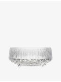 Iittala Ultima Thule clear glass bowl 20cm, UK version