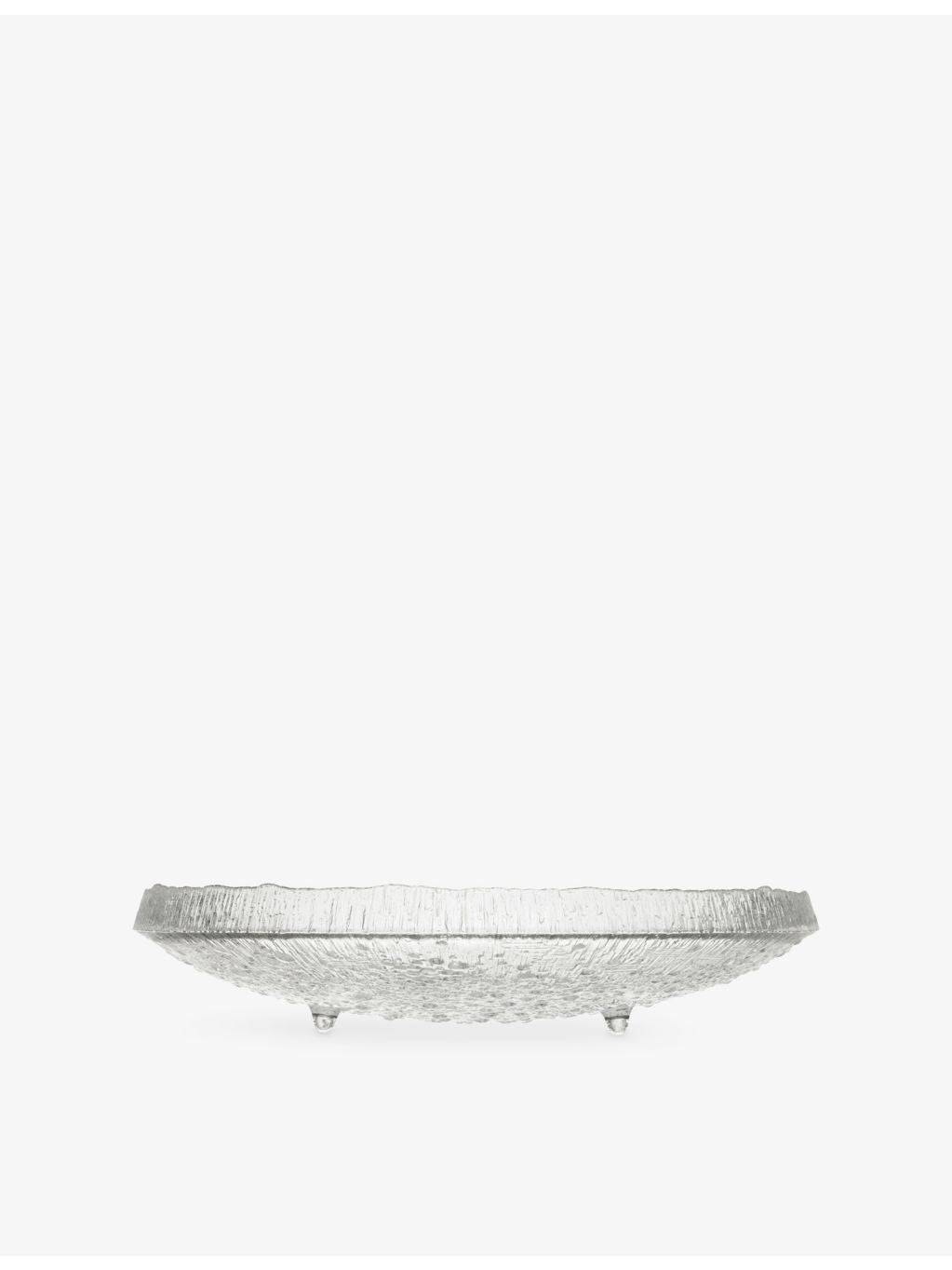 Iittala Ultima Thule clear glass bowl 37cm, UK version