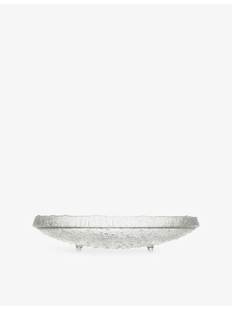 Iittala Ultima Thule clear glass bowl 37cm, UK version