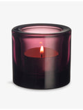 Ittala tinted glass tealight candleholder Kivi Votives 7cm, imported from the UK