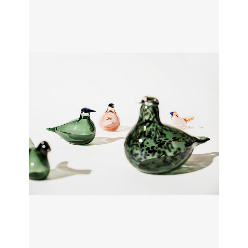 Birds by Toikka Chiffchaff glass ornament 19cm (British brand)