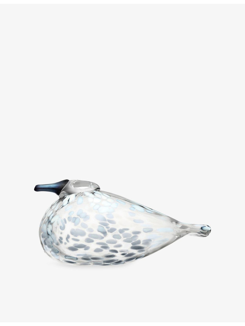 Iittala Snow Finch glass ornament, Birds by Toikka collection (British brand)