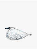Iittala Snow Finch glass ornament, Birds by Toikka collection (British brand)