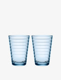 Iittala Aalto glass tumbler set of two 330ml - British product