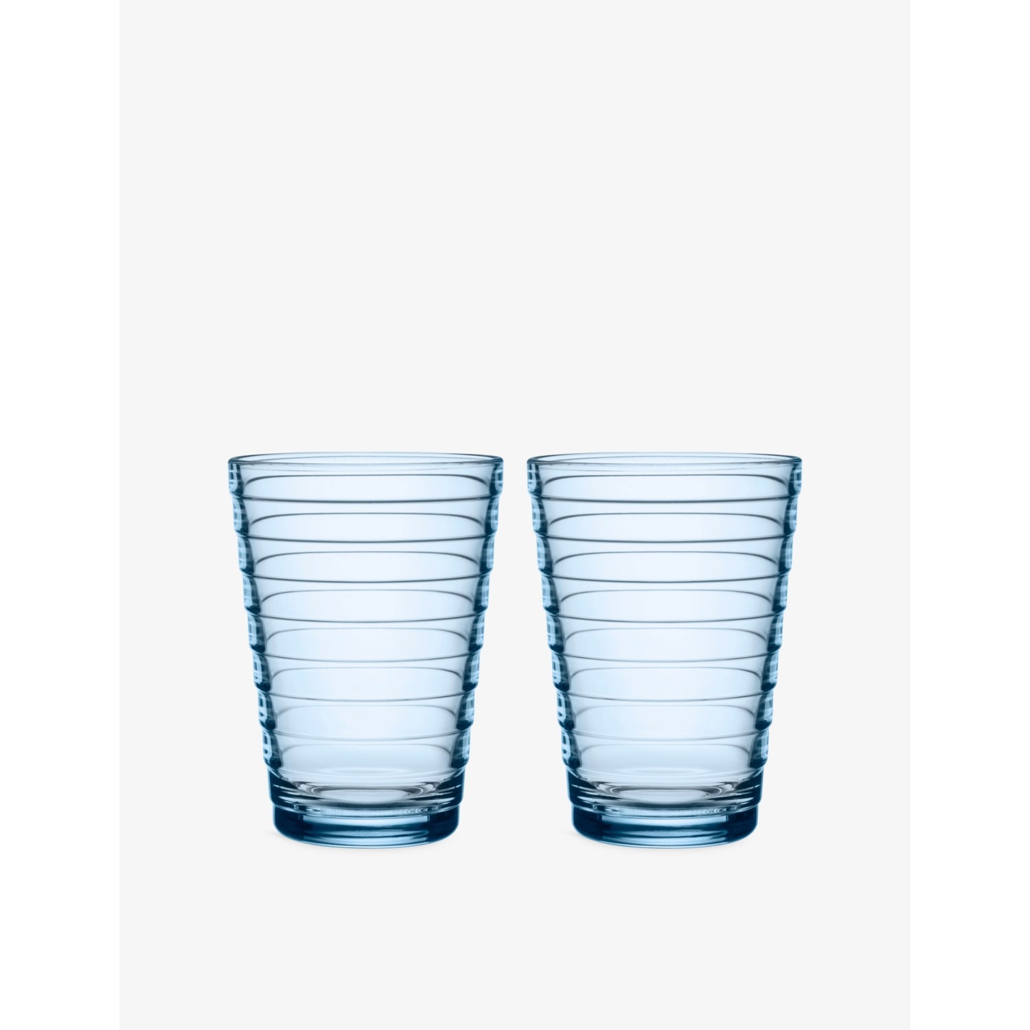 Aino Aalto Tumbler Glass Tumblers Set of Two 330ml - BLUE
