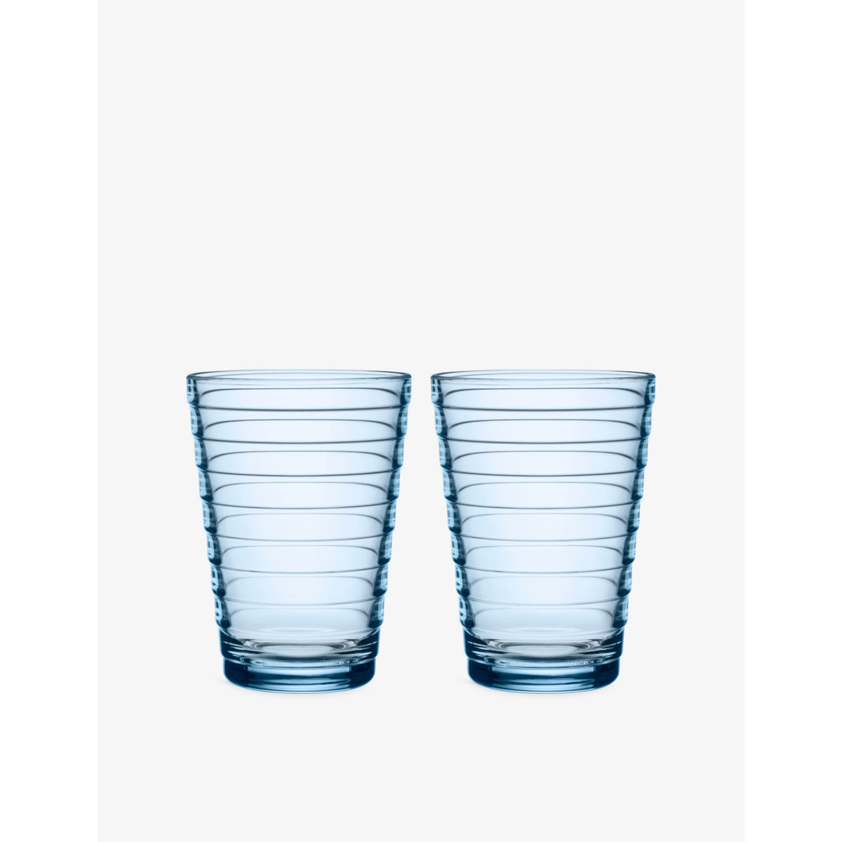 Aino Aalto Tumbler Glass Tumblers Set of Two 330ml - BLUE
